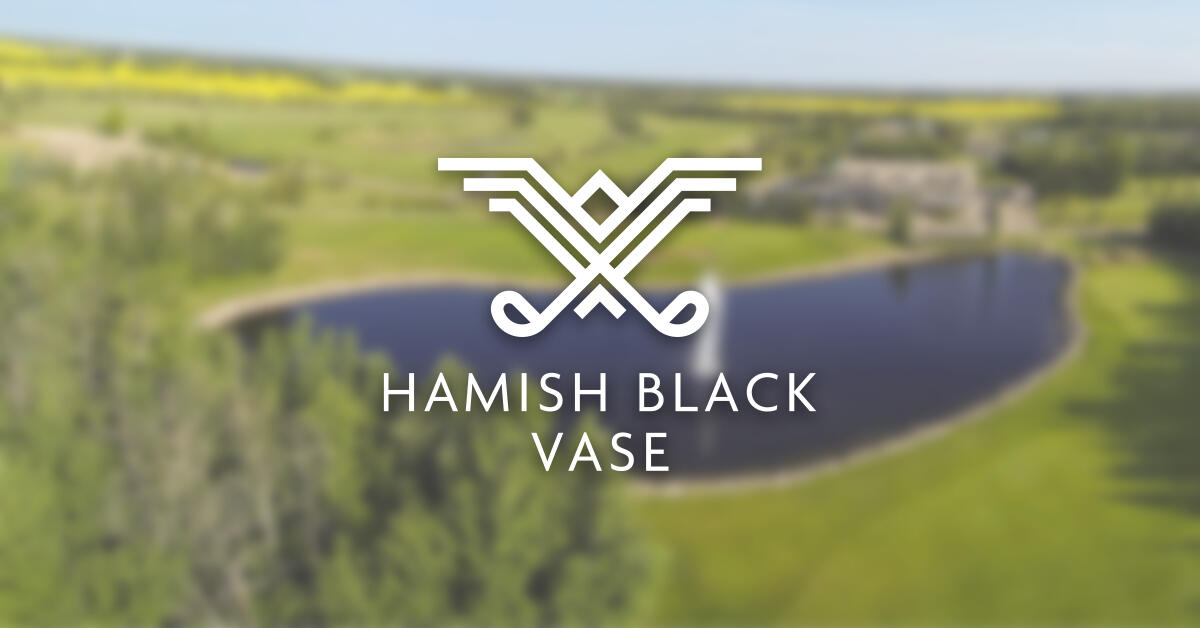 Hamish Black Vase | Edmonton Golf Tournament | September 2024